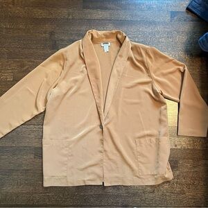 Vintage Mark Reed size 18W mustard gold blazer